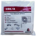 KIT DE DESAGOTE DIAMETRO 18MM CBK-18 - N°20