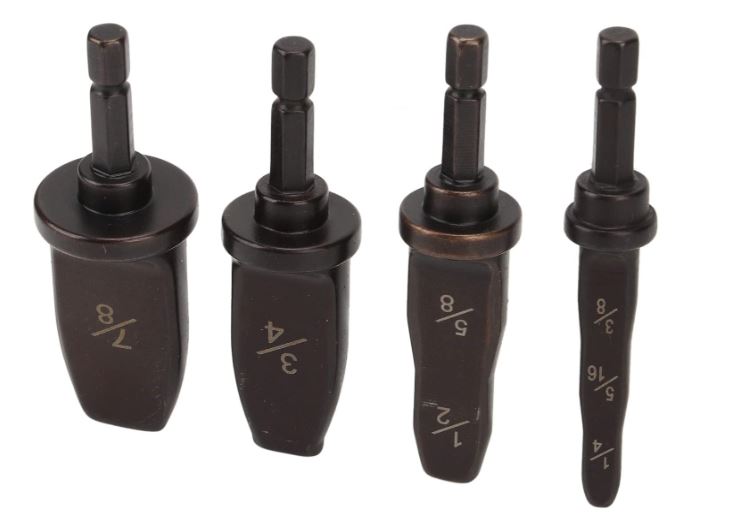 KIT EXPANSORES P/ TALADRO 4 PCS 1/4 A 7/8 CT-900S