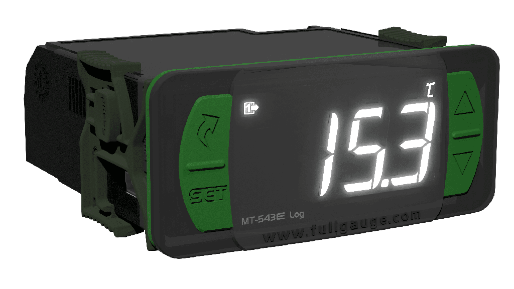 CONTROL DE 4 ESTAGIOS - FULL GAUGE - MT-543EW LOG VER.04 100/240VAC (WHITE)