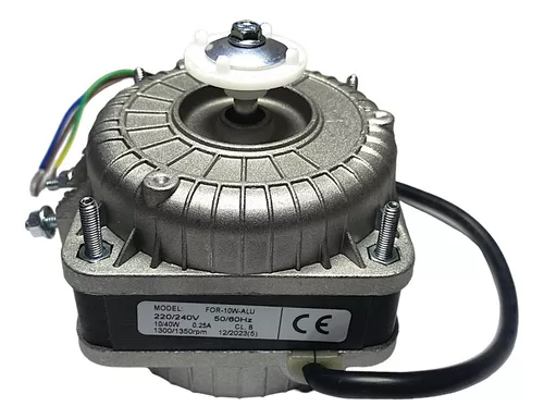 MOTOR FORZADOR CUADRADO 10W - FOR-10W-ALU