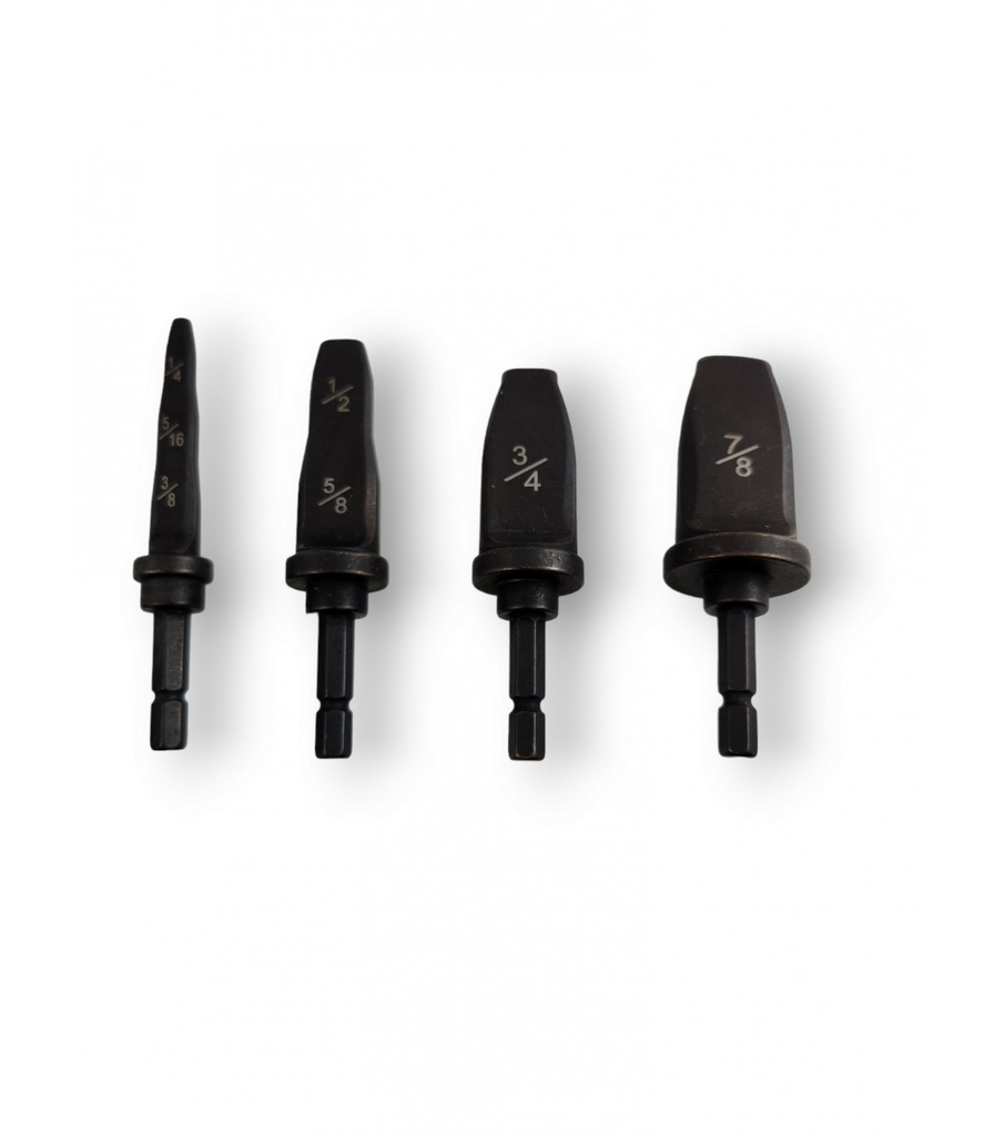 KIT EXPANSORES P/ TALADRO 4 PCS 1/4 A 7/8 CT-900S