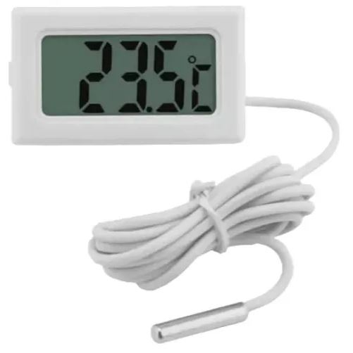 TERMOMETRO DIGITAL C/BULBO SIN PILAS TE-TPM-10