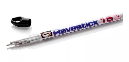 VARILLA DE PLATA REVESTICK - HARRIS - BLANCA (TUBO X 5)