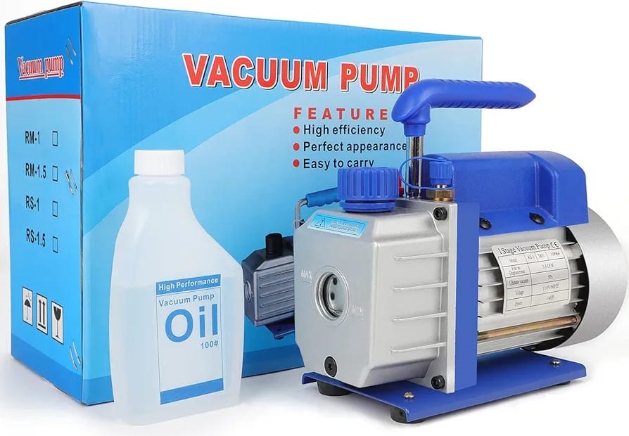 BOMBA DE VACIO 4.5CFM 1/2HP - 128 LTS/M 2 ETAPAS 2RS-2