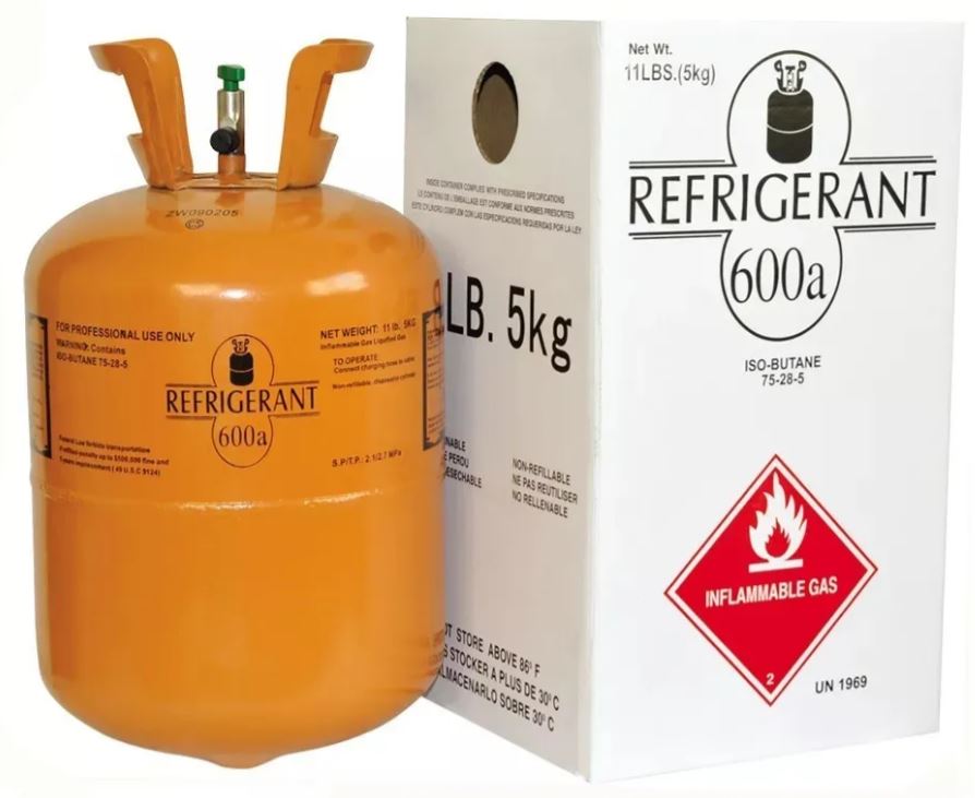 GARRAFA R600 - 6.5 KG - REFRIGERANT