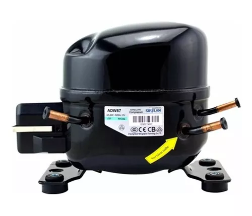 COMPRESOR 1/6 HP - SIKELAN - ML-ADW51 (FAMILIAR R134A)