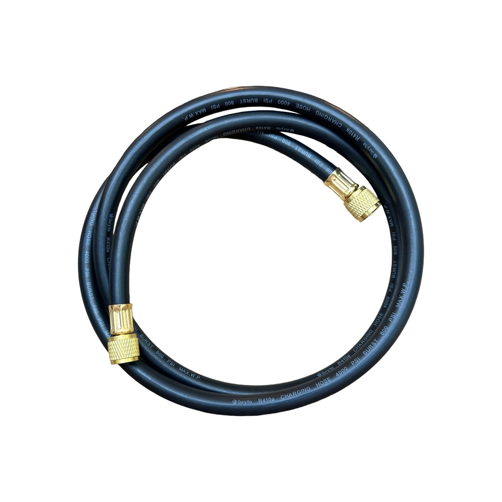 MANGUERA ALTO VACIO 3/8" * 3/8" NEGRO  - 1.8 METROS
