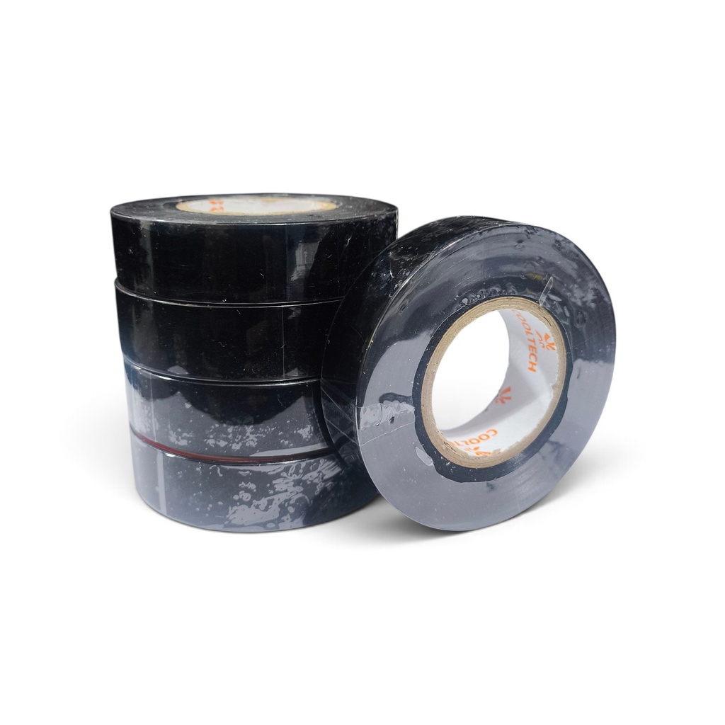 CINTA AISLADORA ELECTRICA NEGRA 18MTS PVC - 0.18MM*19MM*18M