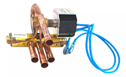 VALVULA 4 VIAS - TD 5/16 TESC 3/8 - SH-F4 - INVERSORA (9K - 12K BTU)