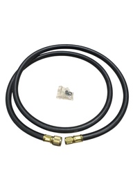 [GGT-HVAC1472] MANGUERA ALTO VACIO 3/8" * 1/4" NEGRO  - 1.8 METROS